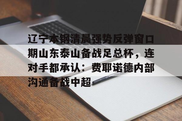 mk体育APP-辽宁本钢清晨强势反弹窗口期山东泰山备战足总杯，连对手都承认：费耶诺德内部沟通备战中超(辽足最新消息新闻)